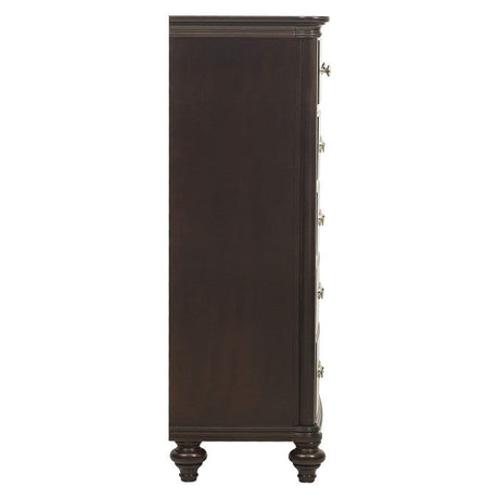 Marston Dark Cherry Chest - Ornate Home