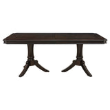 Marston Dark Cherry/Natural 5-Piece Dining Table Set - Ornate Home