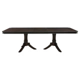 Marston Dark Cherry/Natural 5-Piece Dining Table Set - Ornate Home