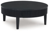 Marstream Black Coffee Table (Online Special Price) - Ornate Home