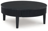 Marstream Black Coffee Table - Ornate Home
