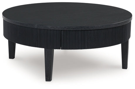 Marstream Black Coffee Table - Ornate Home