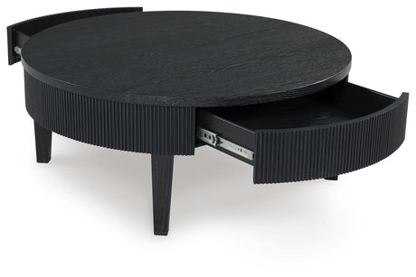 Marstream Black Coffee Table - Ornate Home