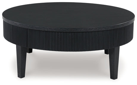 Marstream Black Coffee Table - Ornate Home