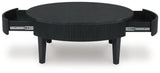 Marstream Black Coffee Table and End Table - Ornate Home