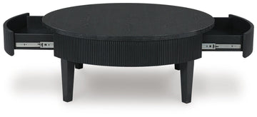 Marstream Black Coffee Table and End Table - Ornate Home