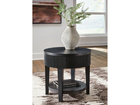 Marstream Black End Table (Online Special Price) - Ornate Home