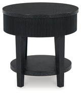 Marstream Black End Table (Online Special Price) - Ornate Home