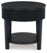 Marstream Black End Table (Online Special Price) - Ornate Home