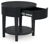 Marstream Black End Table (Online Special Price) - Ornate Home