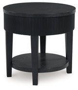 Marstream Black End Table - Ornate Home