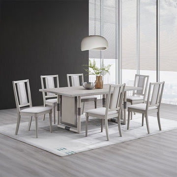 Marta Natural Dining Table - Ornate Home