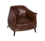 Martel Brown Club Chair - Ornate Home
