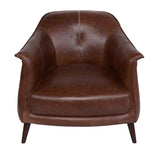 Martel Brown Club Chair - Ornate Home