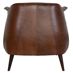 Martel Brown Club Chair - Ornate Home