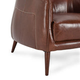 Martel Brown Club Chair - Ornate Home