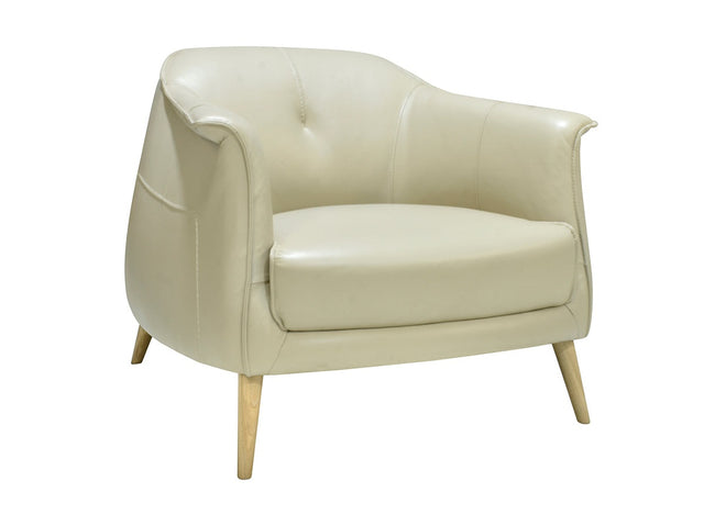 Martel Ivory Club Chair - Ornate Home