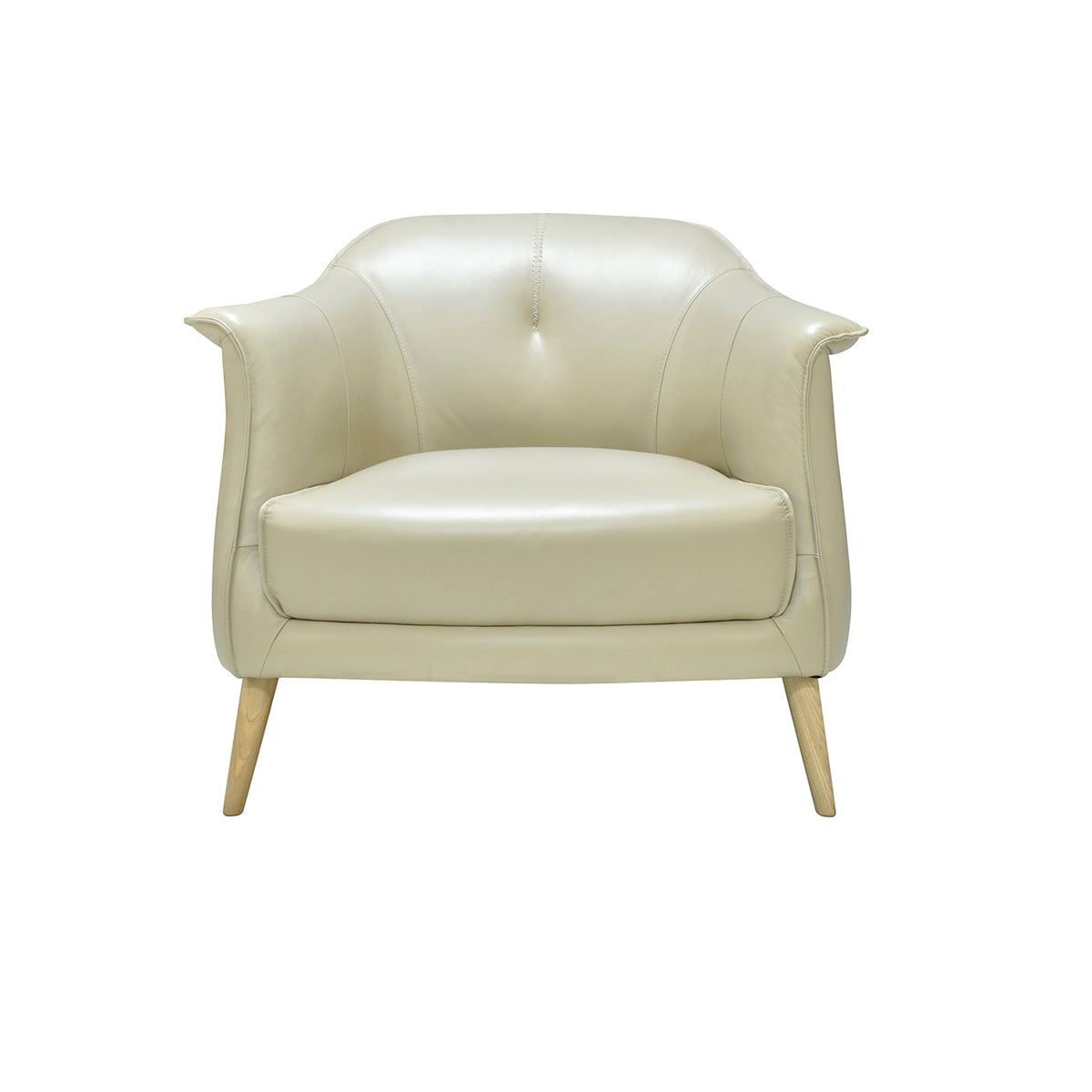 Martel Ivory Club Chair - Ornate Home