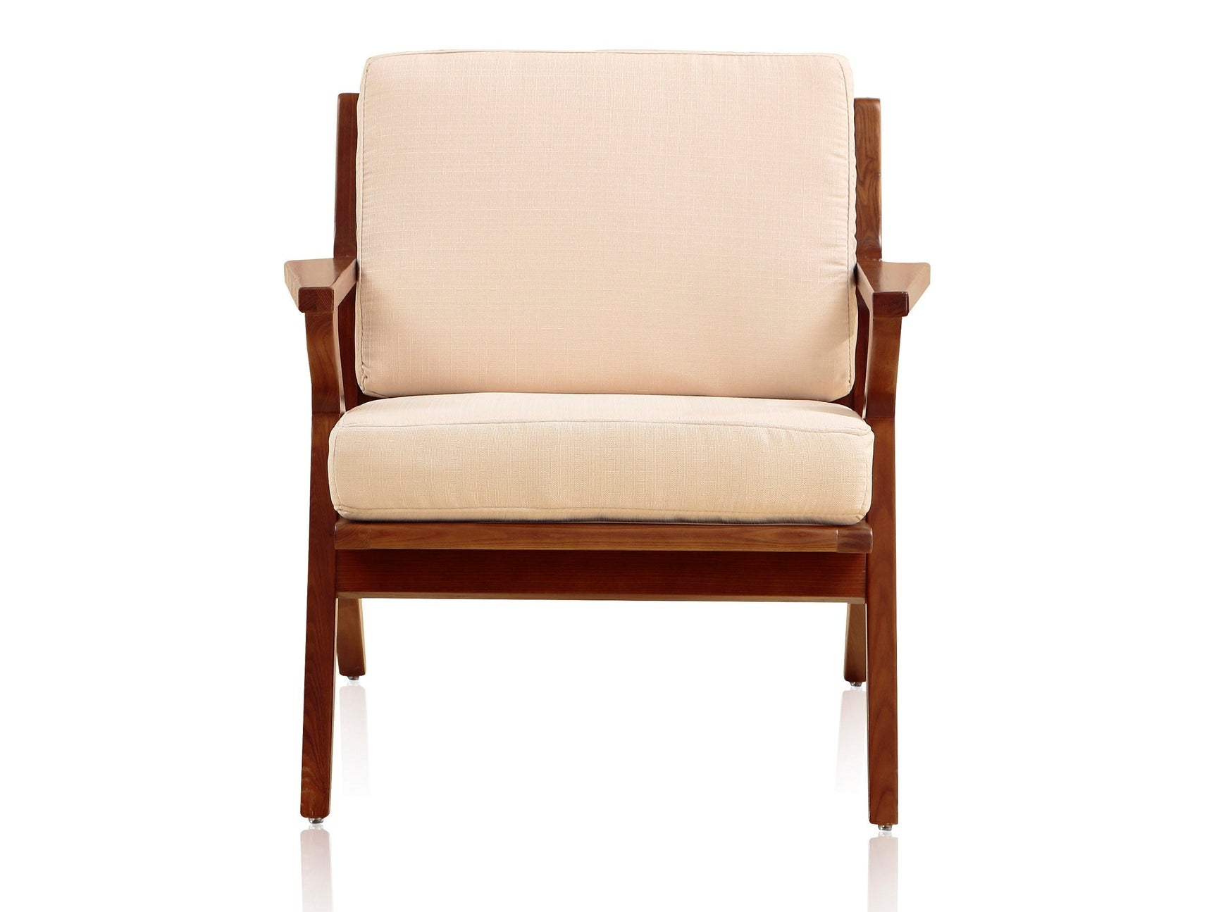 Martelle-Chair in Cream and Amber - Ornate Home