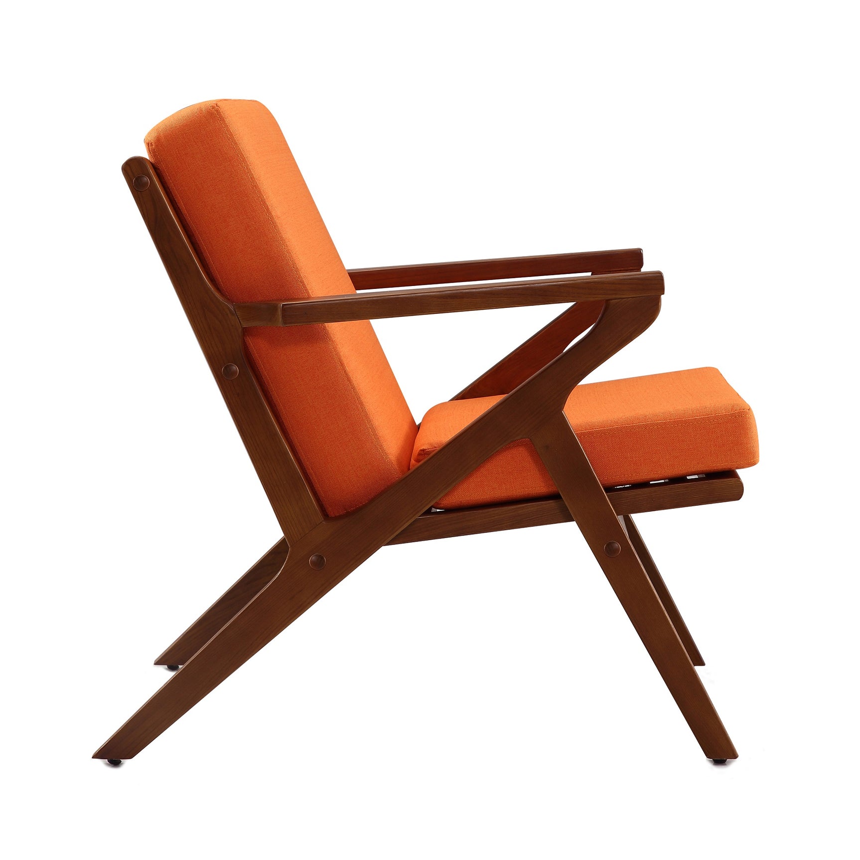 Martelle-Chair in Orange and Amber - Ornate Home