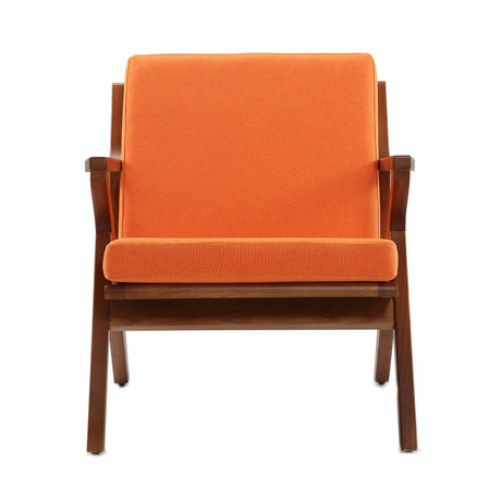 Martelle-Chair in Orange and Amber (set of 2) - Ornate Home