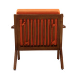 Martelle-Chair in Orange and Amber (set of 2) - Ornate Home