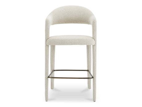 Martens Beige Bar Stool - Ornate Home