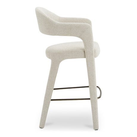 Martens Beige Bar Stool - Ornate Home