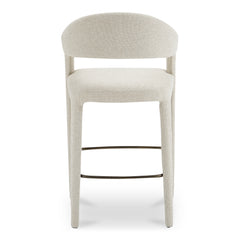 Martens Beige Bar Stool - Ornate Home
