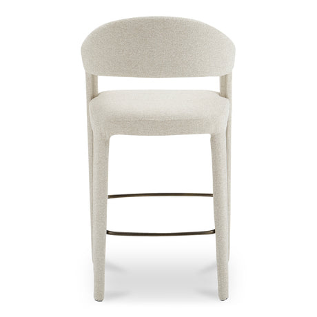 Martens Beige Bar Stool - Ornate Home