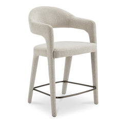 Martens Beige Counter Stool - Ornate Home