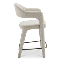 Martens Beige Counter Stool - Ornate Home