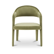 Martens Green Dining Chair Velvet - Ornate Home