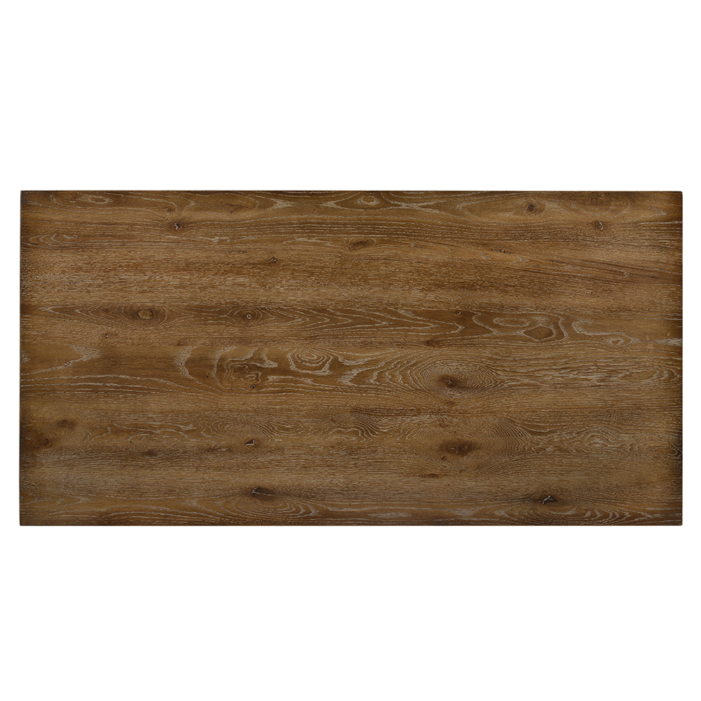 Martha II Weathered Oak Counter Height Table - Ornate Home