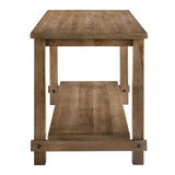 Martha II Weathered Oak Counter Height Table - Ornate Home