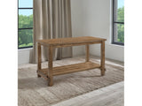 Martha II Weathered Oak Counter Height Table - Ornate Home