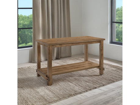 Martha II Weathered Oak Counter Height Table - Ornate Home