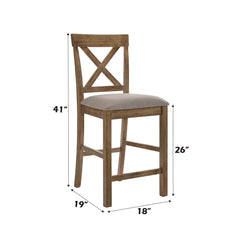 Martha Ii Counter Height Chair (Set-2) - Ornate Home