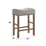 Martha Ii Counter Height Stool (Set-2) - Ornate Home
