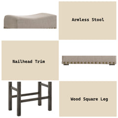 Martha Ii Counter Height Stool (Set-2) - Ornate Home