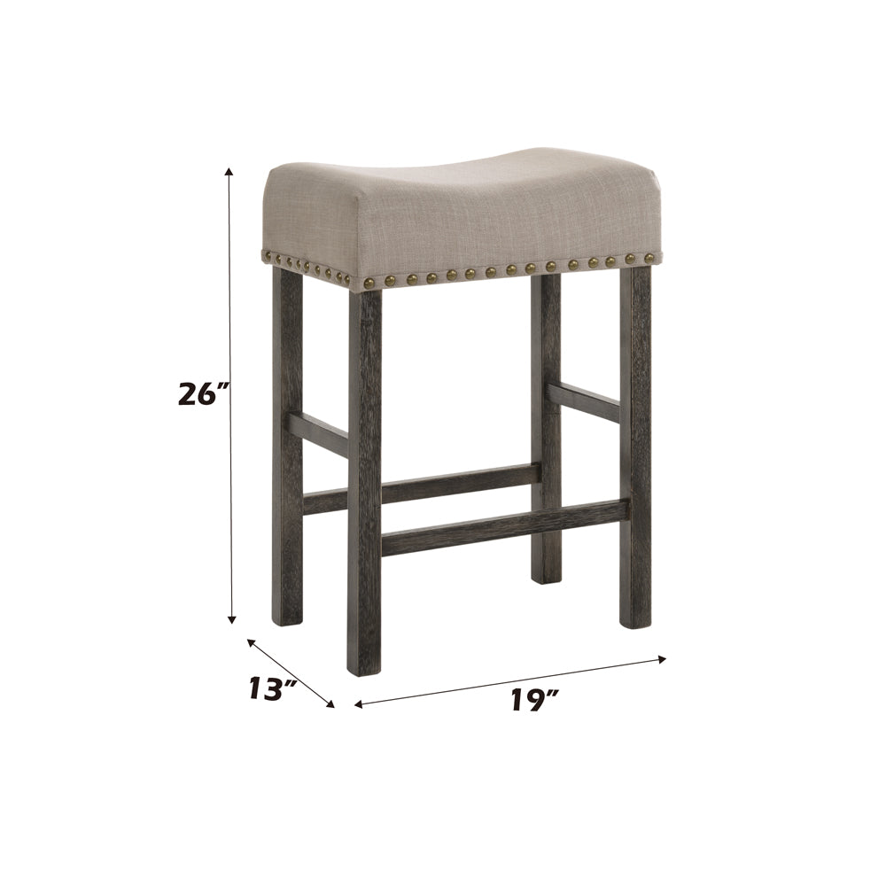 Martha Ii Counter Height Stool (Set-2) - Ornate Home