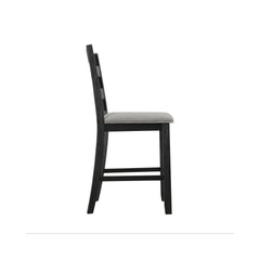 Martin Black/Grey Counter Side Chair (Set of 2) - Ornate Home