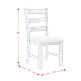 Martin Black/Grey Dining Side Chair (Set of 2) - Ornate Home