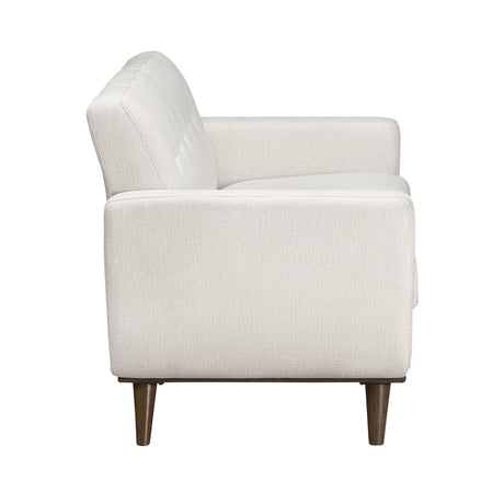 Martina Beige Loveseat - Ornate Home