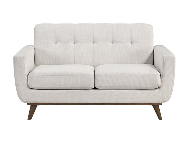Martina Beige Loveseat - Ornate Home