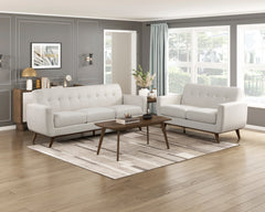 Martina Beige Loveseat - Ornate Home