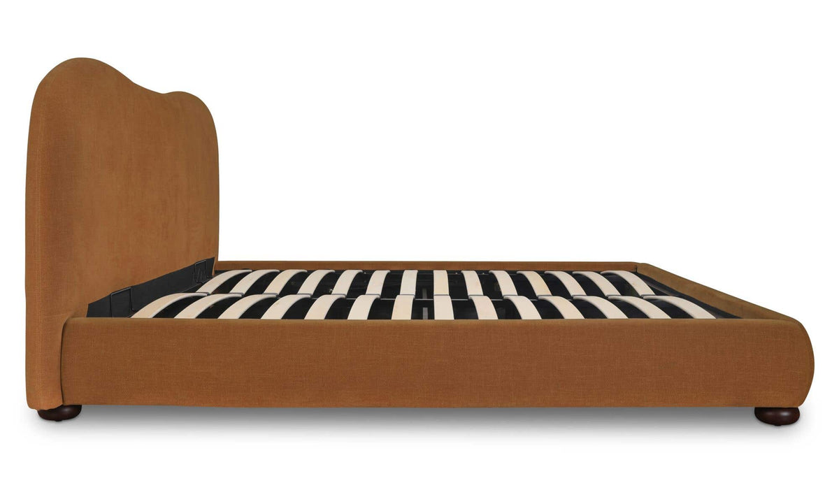 Martine Ginger King Storage Bed - Ornate Home