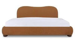 Martine Ginger Queen Storage Bed - Ornate Home