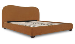 Martine Ginger Queen Storage Bed - Ornate Home