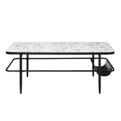 Martine White/Black 3-Piece Pack Occasional Set - Ornate Home